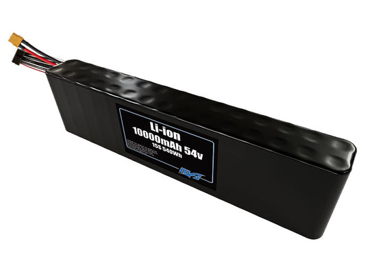 Li-ion 10000mAh 15S2P 54v Battery Pack