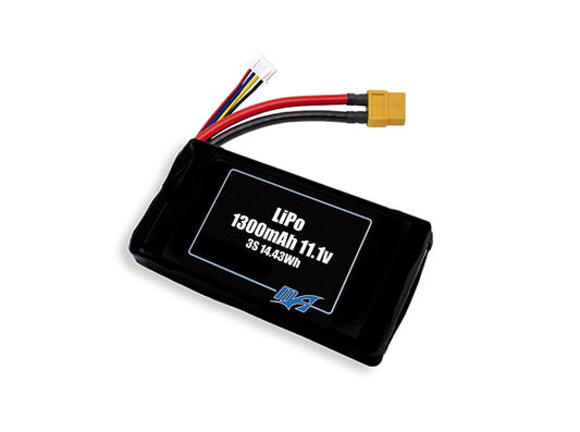 LiPo 1300mAh 3S 11.1v Battery Pack