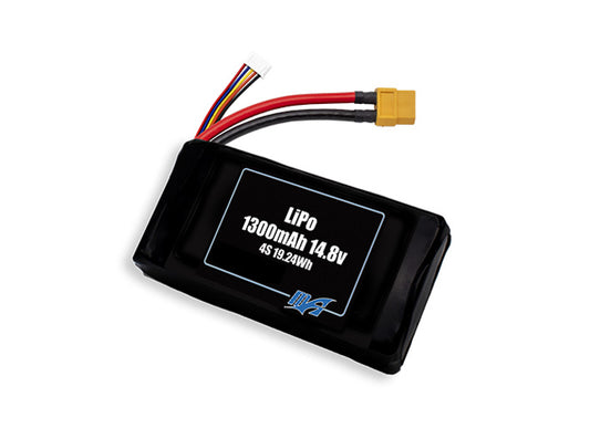 LiPo 1300mAh 4S 14.8v Battery Pack