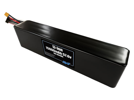 Li-ion 15000mAh 16S3P 57.6v Battery Pack