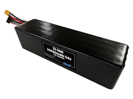 Li-ion 20000mAh 15S4P 54v Battery Pack