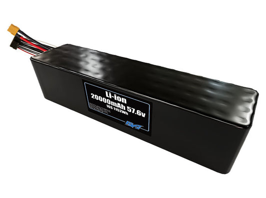 Li-ion 20000mAh 16S4P 57.6v Battery Pack
