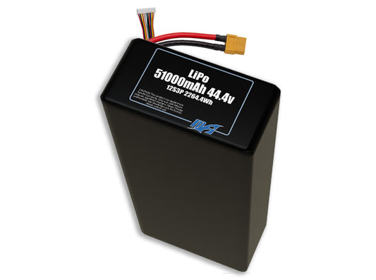 51000 12S3P 44.4v Battery Pack