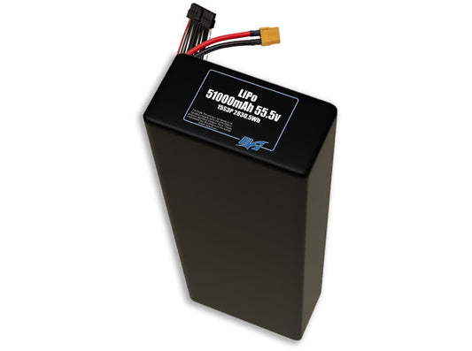 51000 15S3P 55.5v Battery Pack