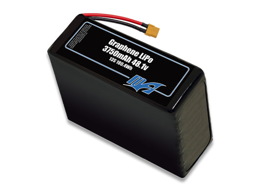 A MaxAmps Graphene LiPo 3750mAh 13S 48.1 volt battery pack