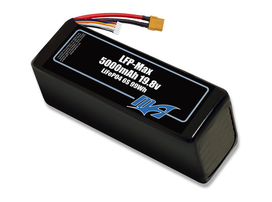 LFP-Max LiFePO4 5000 6S 19.8v Battery Pack