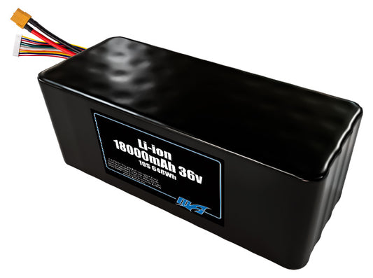 Li-ion 18000mAh 10S4P 36v Battery Pack
