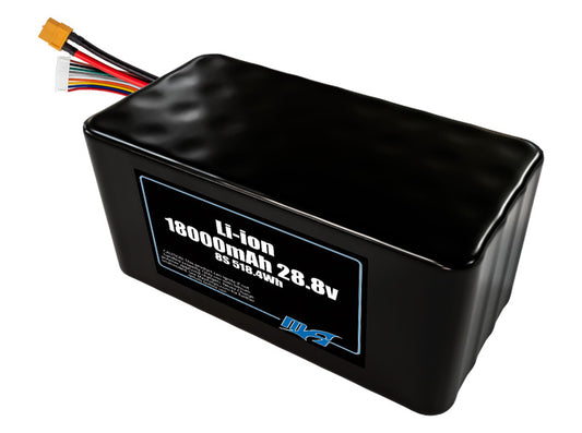 Li-ion 18000mAh 8S4P 28.8v Battery Pack