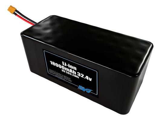 Li-ion 18000mAh 9S4P 32.4v Battery Pack