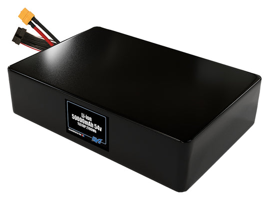 Li-ion 50000mAh 15S10P 54v Battery Pack