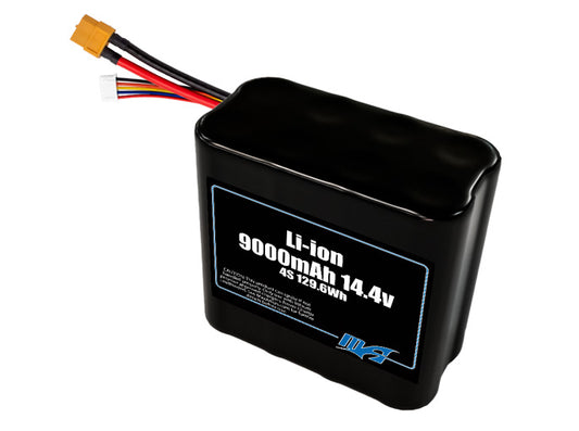 Li-ion 9000mAh 4S2P 14.4v Battery Pack