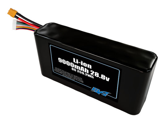 Li-ion 9000mAh 8S2P 28.8v Battery Pack
