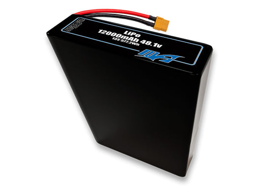A MaxAmps LiPo 12000mAh 13S 2P 48.1 volt battery pack