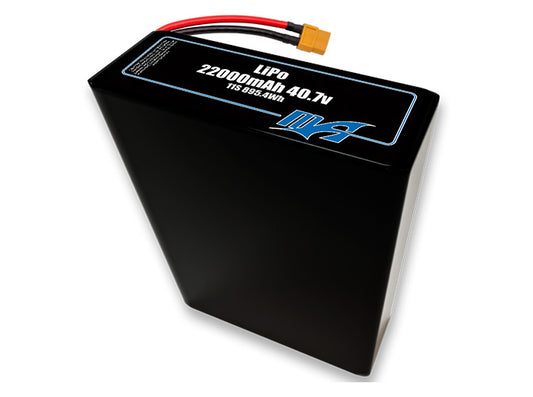 A MaxAmps LiPo 22000mAh 11S 2P 40.7 volt battery pack