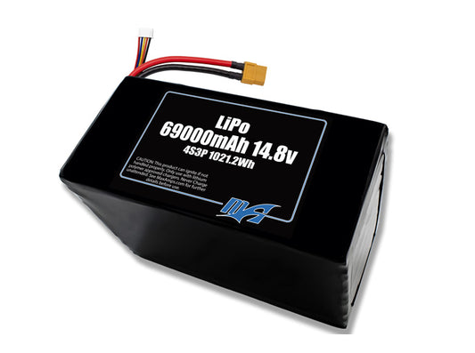 LiPo 69000 4S 14.8v Battery Pack