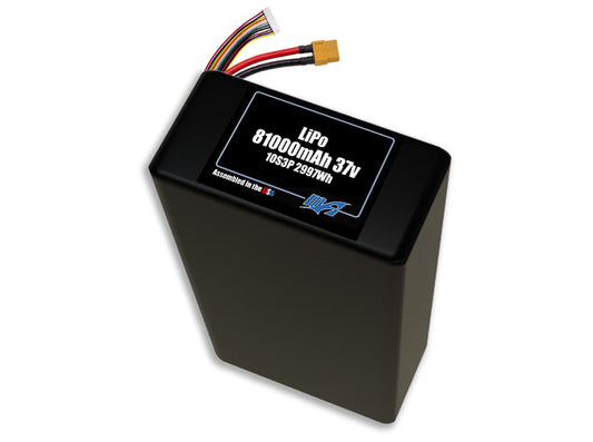 LiPo 81000 10s3p 37v Battery