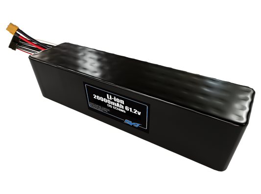 Li-ion 20000mAh 17S4P 61.2v Battery Pack