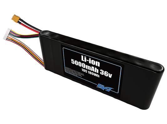 Li-ion 5000mAh 10S 36v Battery Pack