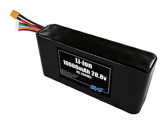 Li-ion 10000mAh 8S2P 28.8v Battery Pack