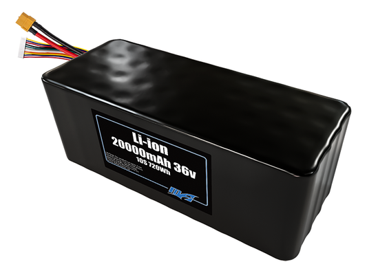 Li-ion 20000mAh 10S4P 36v Battery Pack