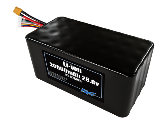 Li-ion 20000mAh 8S4P 28.8v Battery Pack