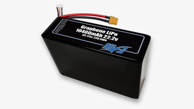 LiPo 10400mAh Graphene Packs