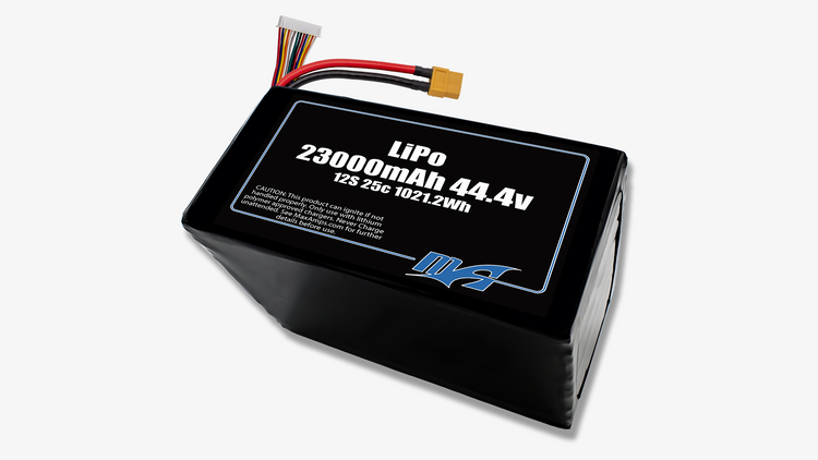 12S LiPo Batteries 44.4v