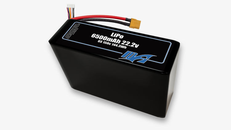 LiPo 6500mAh Packs