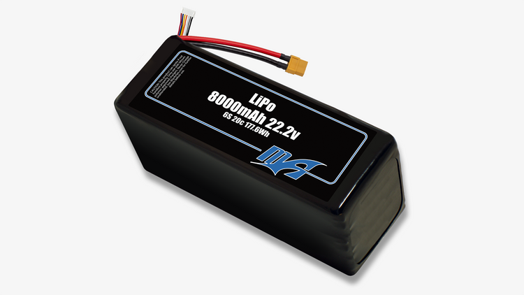LiPo 8000mAh Packs