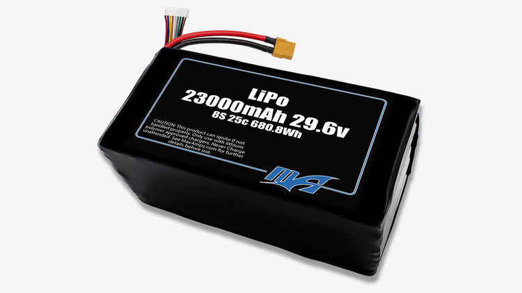 8S LiPo Batteries 29.6v