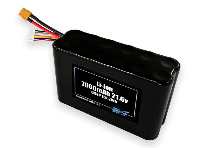Lithium ion 7000mAh Packs