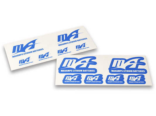 MaxAmps Decal Sheet Pair